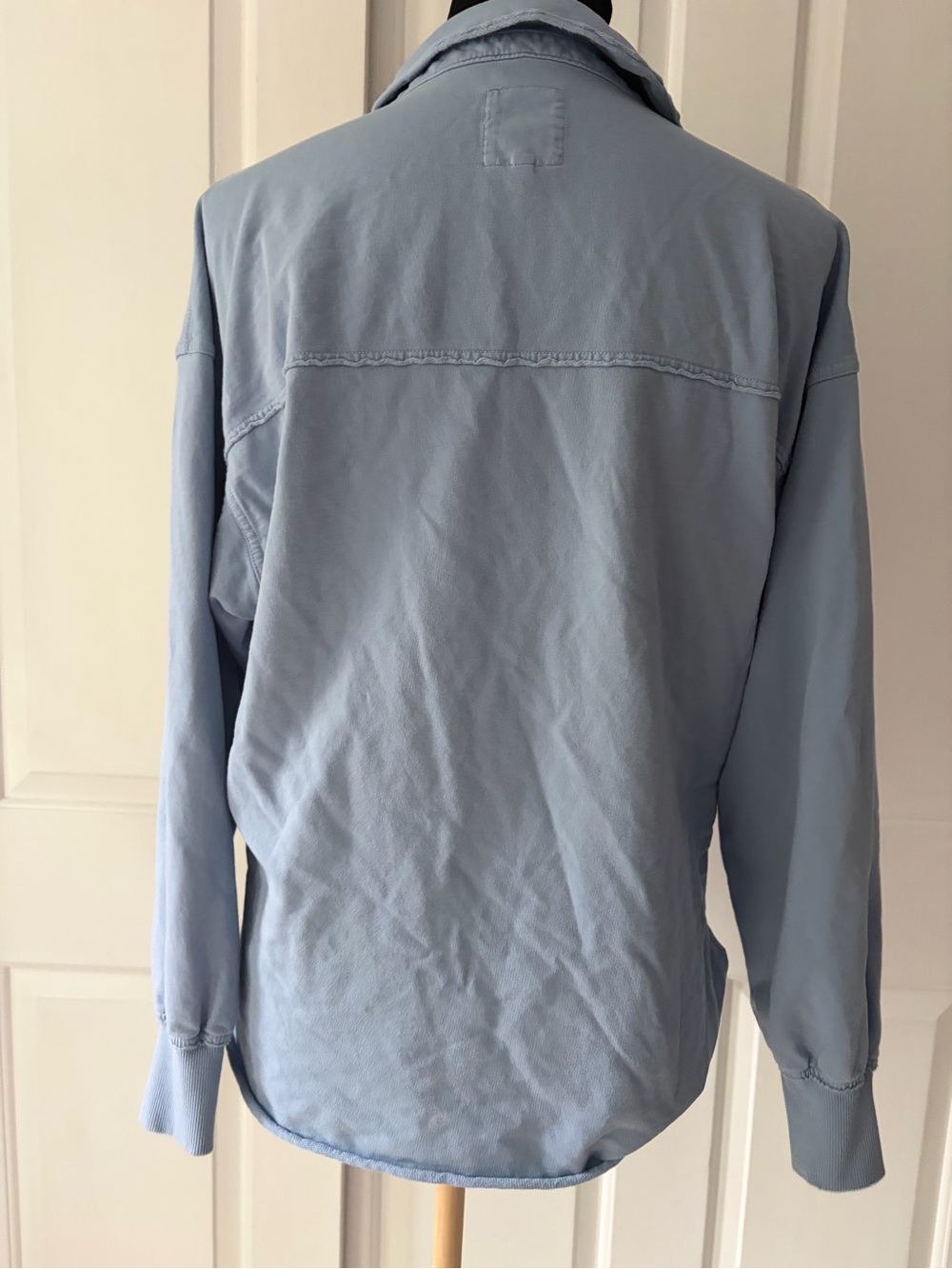 Aerie Take It Easy Popover Polo Sweatshirt XXS - Picture 4 of 5